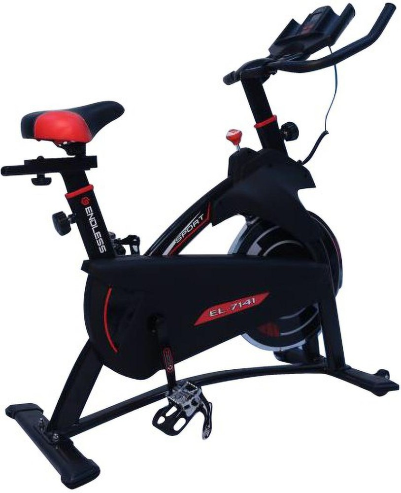 Endless EL 7141 Steel Spinning Bike Red Black Spinner Exercise