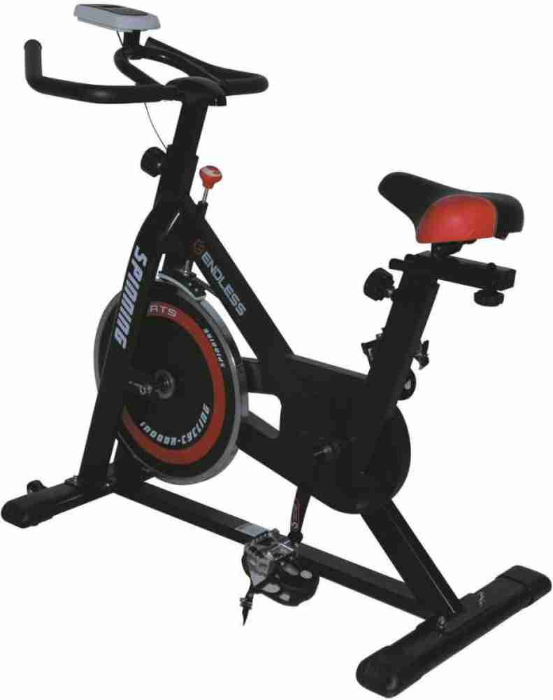 Endless EL 9363 Steel Spinning Bike Red Black Spinner Exercise