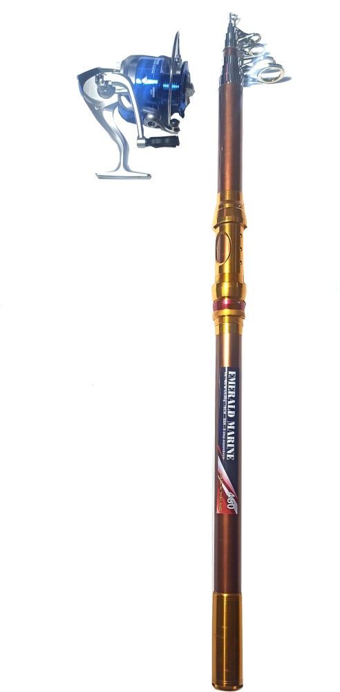 Buy Emerald Marine Carbon-Steel Fishing Rod, Small (Multicolour) - Set of  17 Online at desertcartINDIA