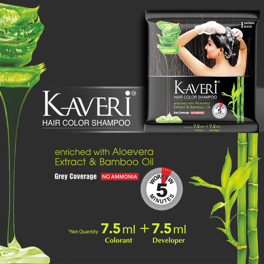 Kaveri EASY FAST OIL ENRICHED CRÈME HAIR COLOR 15g Crème  15 ml Developer  Pack of 7  Flame red  Price in India Buy Kaveri EASY FAST OIL ENRICHED  CRÈME HAIR