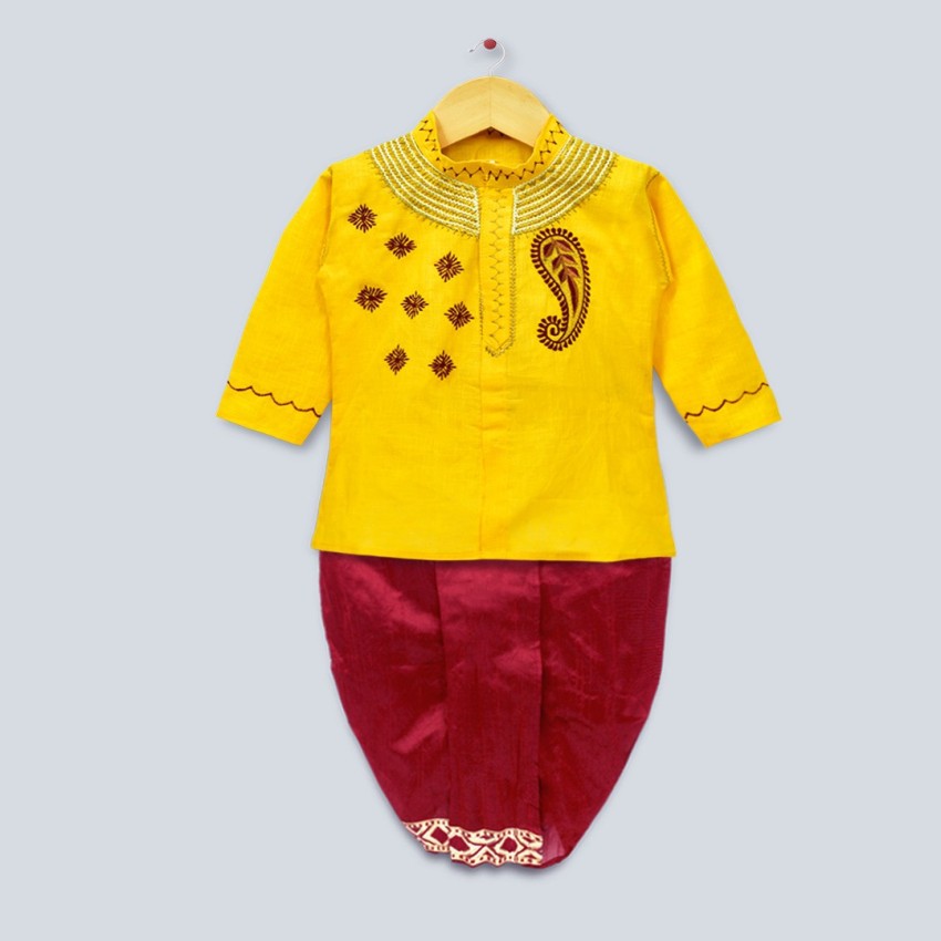 mustmom Baby Boys Festive Party Wedding Dhoti Kurta Set Price in India Buy mustmom Baby Boys Festive Party Wedding Dhoti Kurta Set online at Flipkart