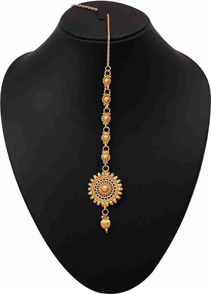 Copper maang tikka shop