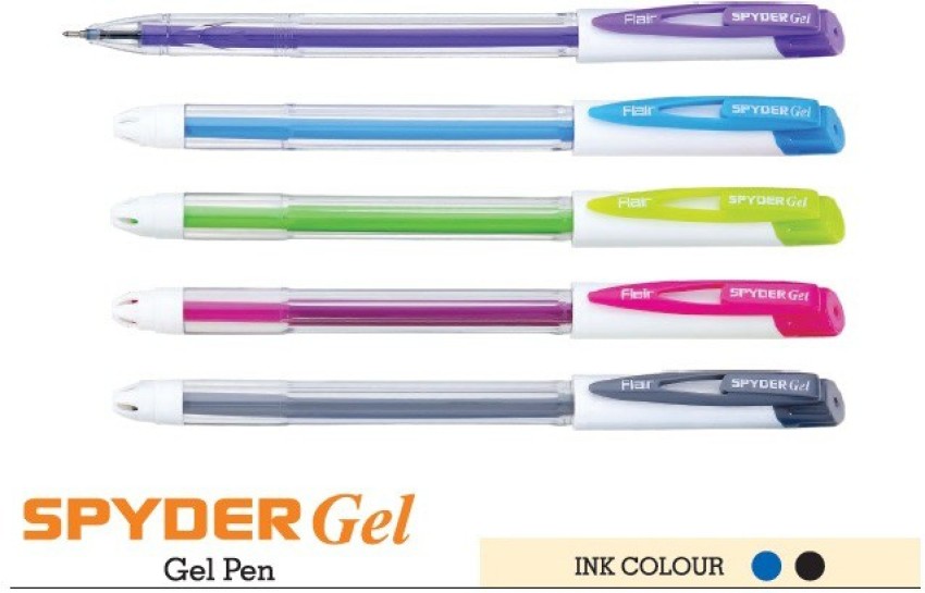 Hero Item - Blue / White Uni-Ball Gel Pen - QTY 50