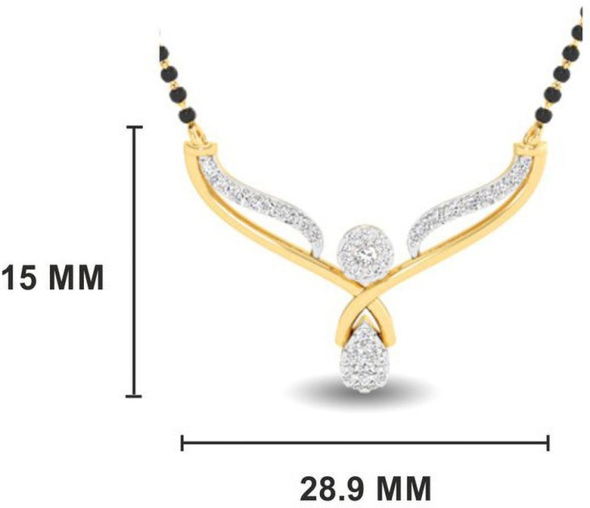 Kisna diamond store mangalsutra