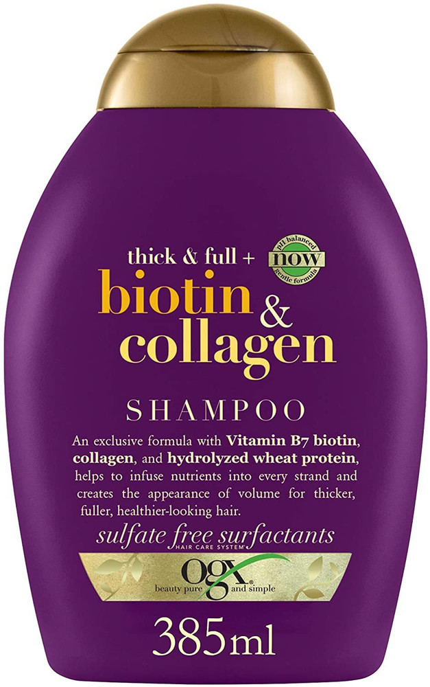 ogx Thick Full Biotin Collagen Volumizing Shampoo Paraben Sulfate Free Price in India Buy ogx Thick Full Biotin Collagen Volumizing Shampoo Paraben Sulfate Free Online