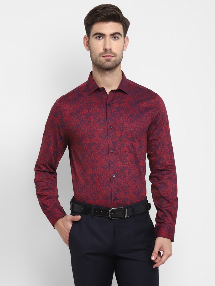 Men's printed outlet formal shirts