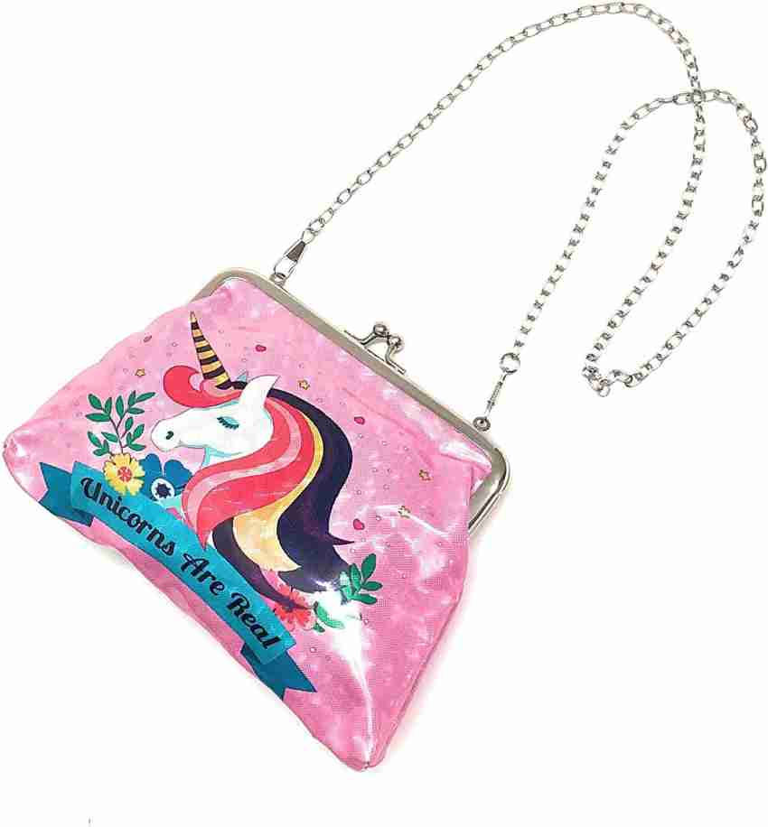 Le Delite Kids Handbag girls,Sling Bag,Coin Purses,Gift for kids girl,Cute  bags/Unicorn stylish purse/baby girls doll bag/kids hand bag Waterproof  Sling Bag - Sling Bag 