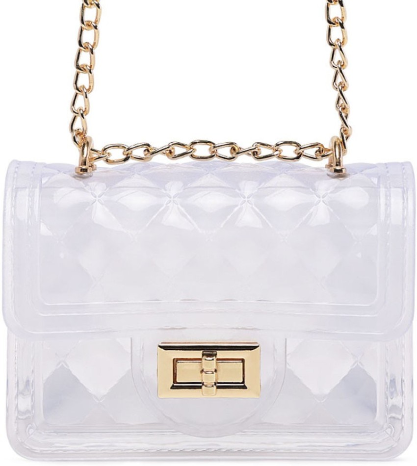 Transparent sling bag online sale