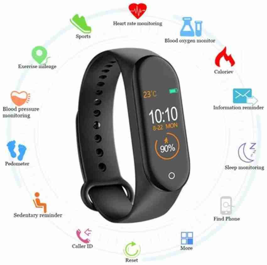 Smart Fitness M4 PLUS BLUETOOTH SMART BAND Price in India Buy