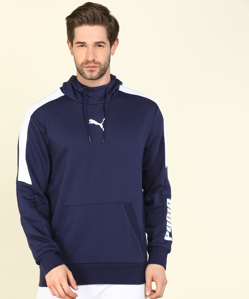 Puma full sleeve solid deals men's sweatshirt