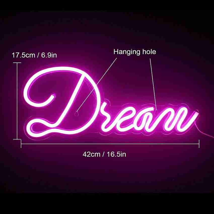 Dream clearance neon light