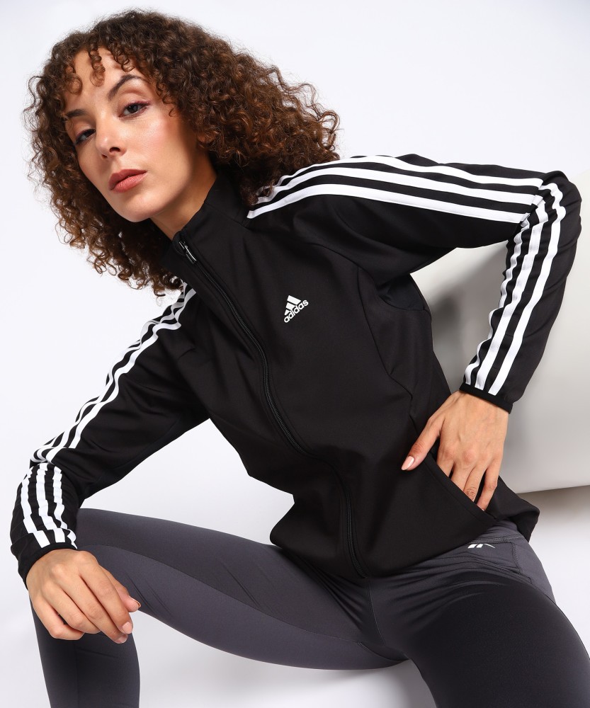 Adidas track top discount womens