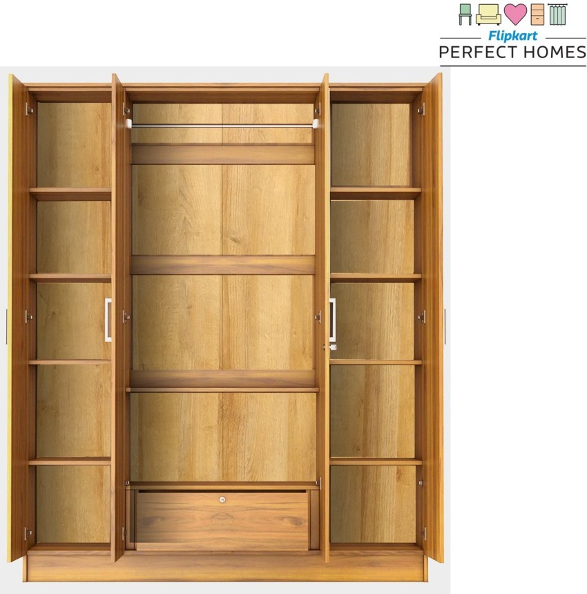 Wooden store almirah flipkart