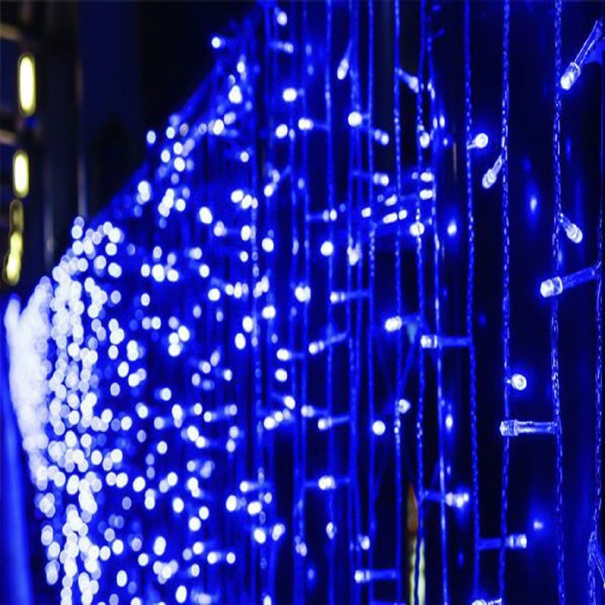 Luz 75 LEDs 20.04 m Blue Steady String Rice Lights Price in India