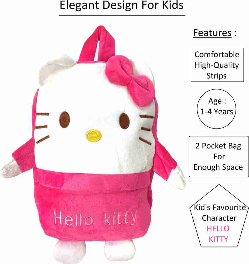 Hello Kitty Plush Backpack