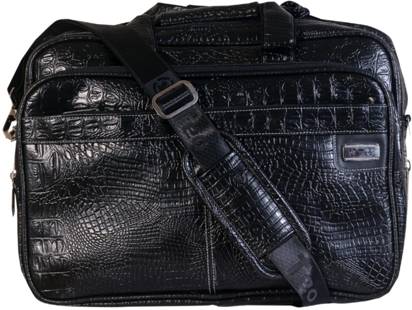 Crocodile cheap messenger bag