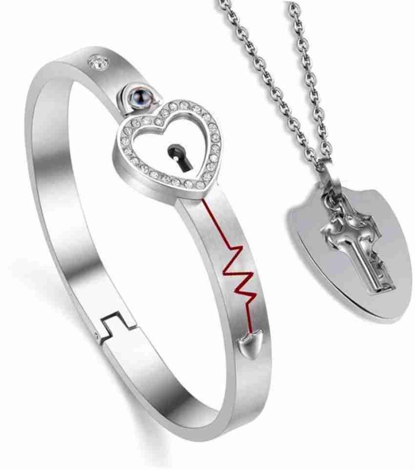 Key lock bracelet on sale flipkart