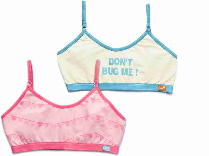 YouGotPlanB Heartthrob - Set of 3 Training Bras - Lemon, Mint, Pink for  Girls Girls Training/Beginners Non Padded Bra - Buy YouGotPlanB Heartthrob  - Set of 3 Training Bras - Lemon, Mint