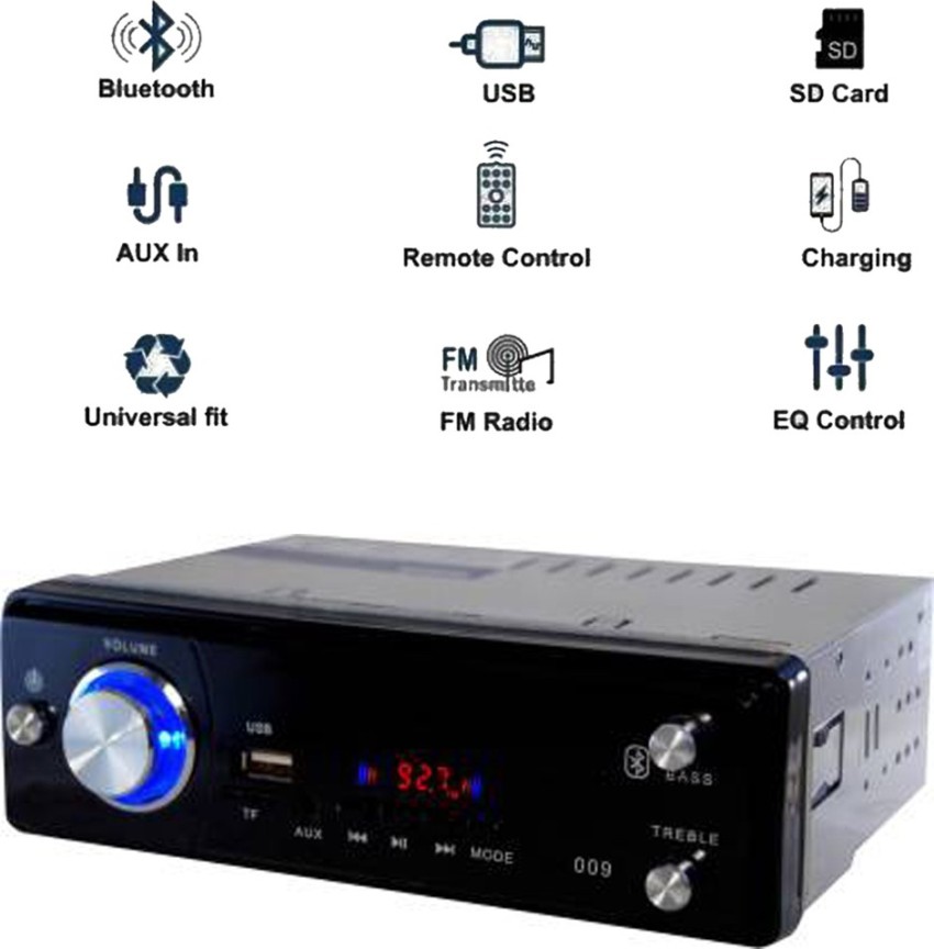 RADIO 1 DIN BT PANEL