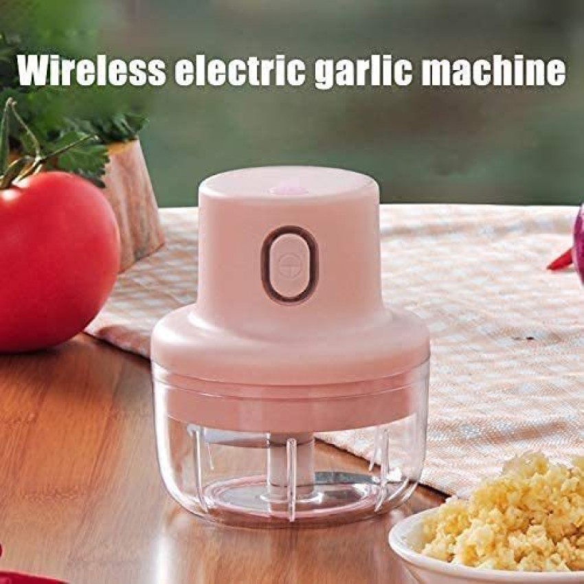 250ml Electric Mini Garlic Chopper Portable Food Onion Tomato