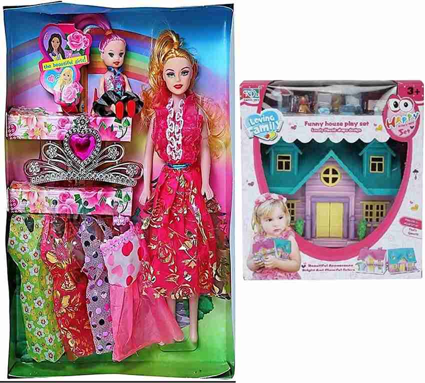 Free barbie doll discount house