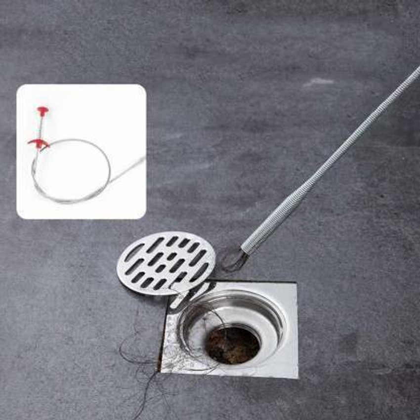 Gabbar Drain Cleaner Stick for Sink Clogged Pipe Cleaning Spring