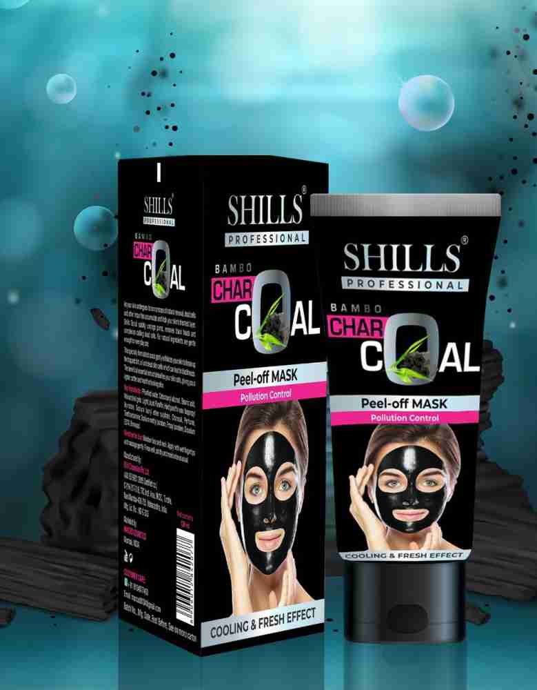 Shills Professional Charcoal Peel Off Mask - Price in India, Buy Shills Professional Bamboo Charcoal Peel Off Mask Online In India, Reviews, Ratings & Features | Flipkart.com