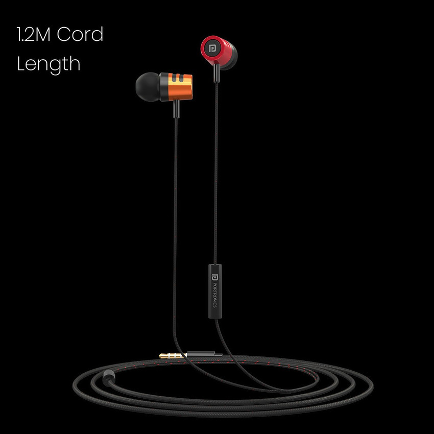 Portronics in ear earphones outlet