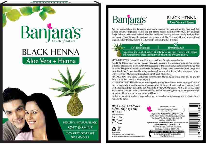 Banjaras black henna deals