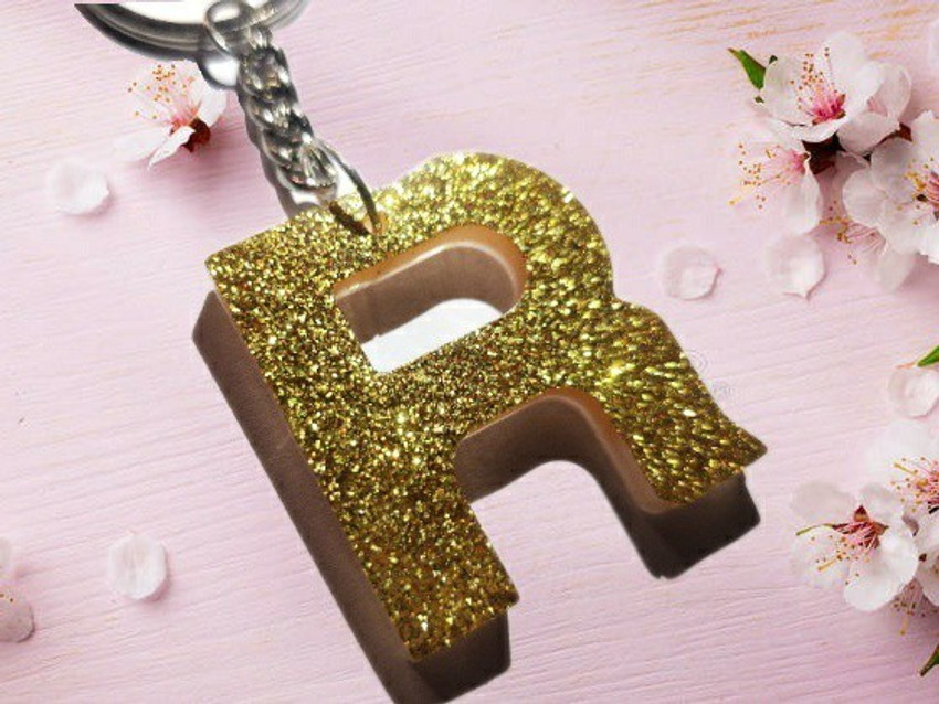 Fancy letter k best sale keychains