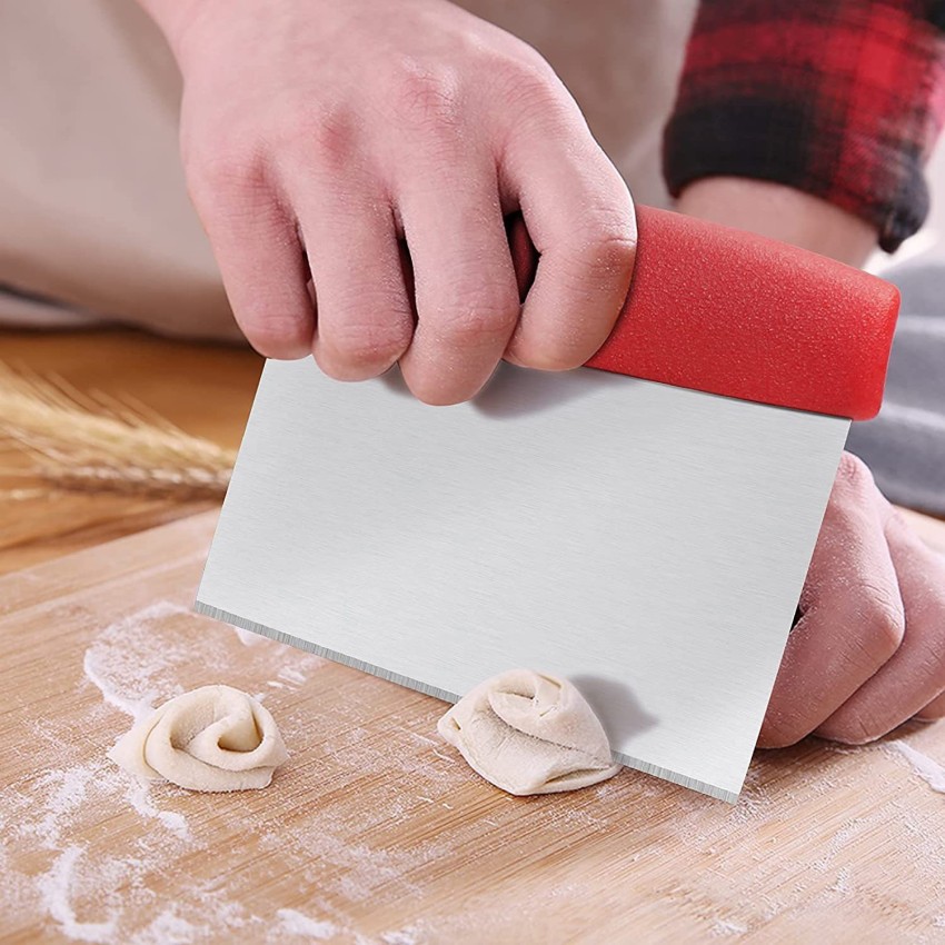 Bench Scraper, 1 PC Dough Scraper Tool Kitchen Scraper, Multi