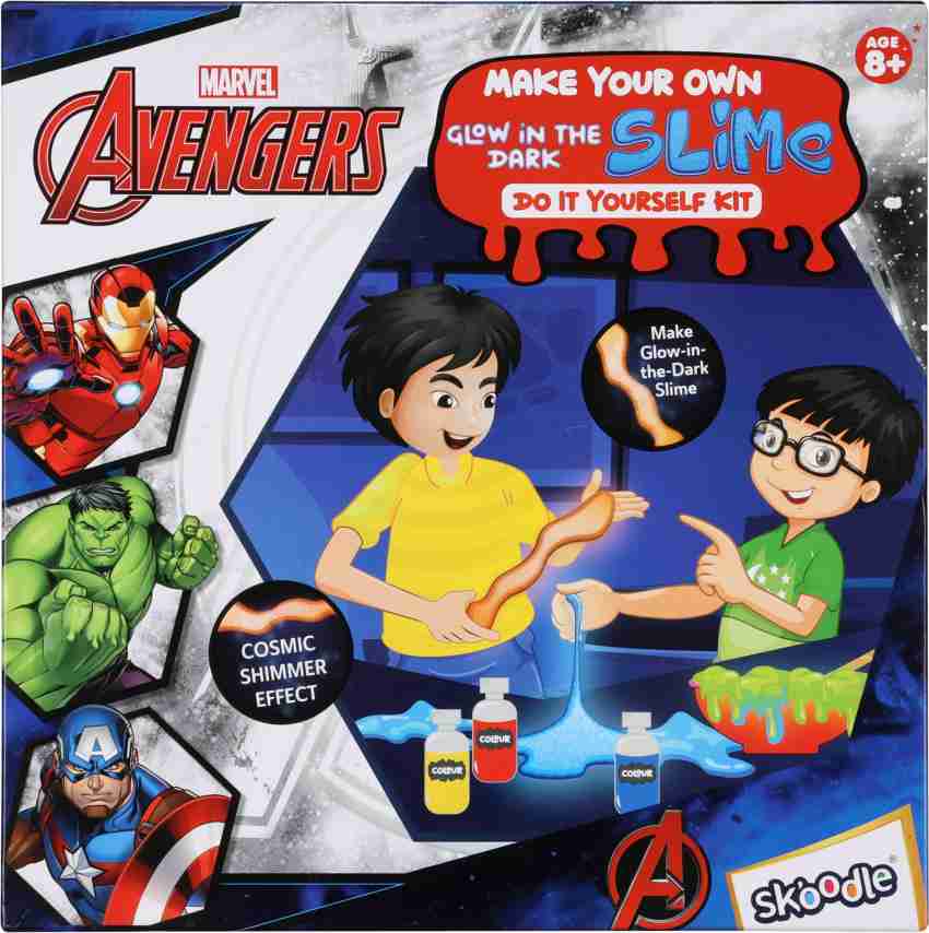 Skoodle Marvel Avengers Make Your Own Glow in The Dark Soap — Toycra