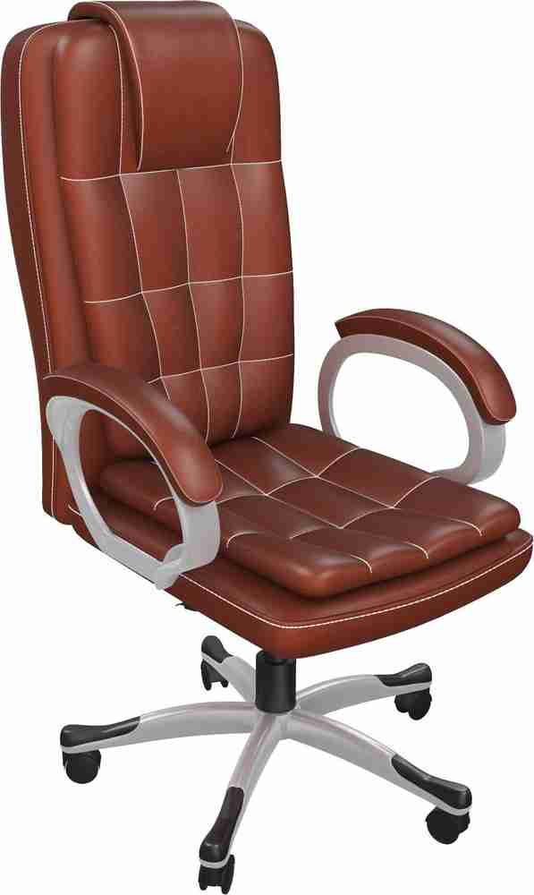 Vj interior leatherette office arm chair deals
