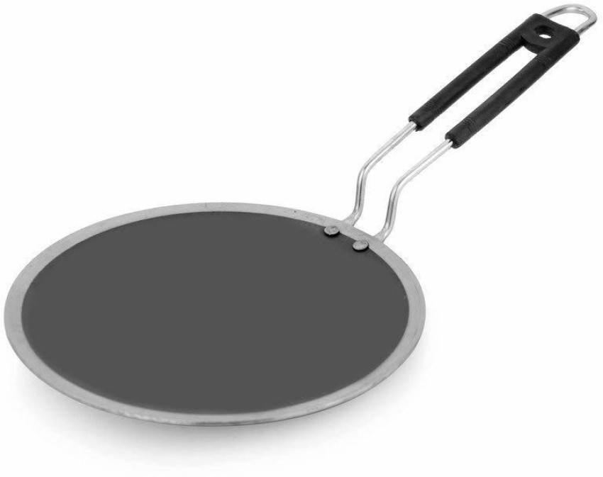 Buy MYNAKSHA Iron Dosa Tawa 14 inch with Handle Black Online at