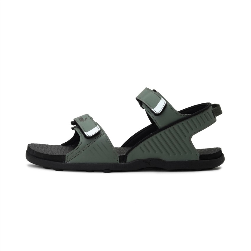 Puma sandals men green best sale