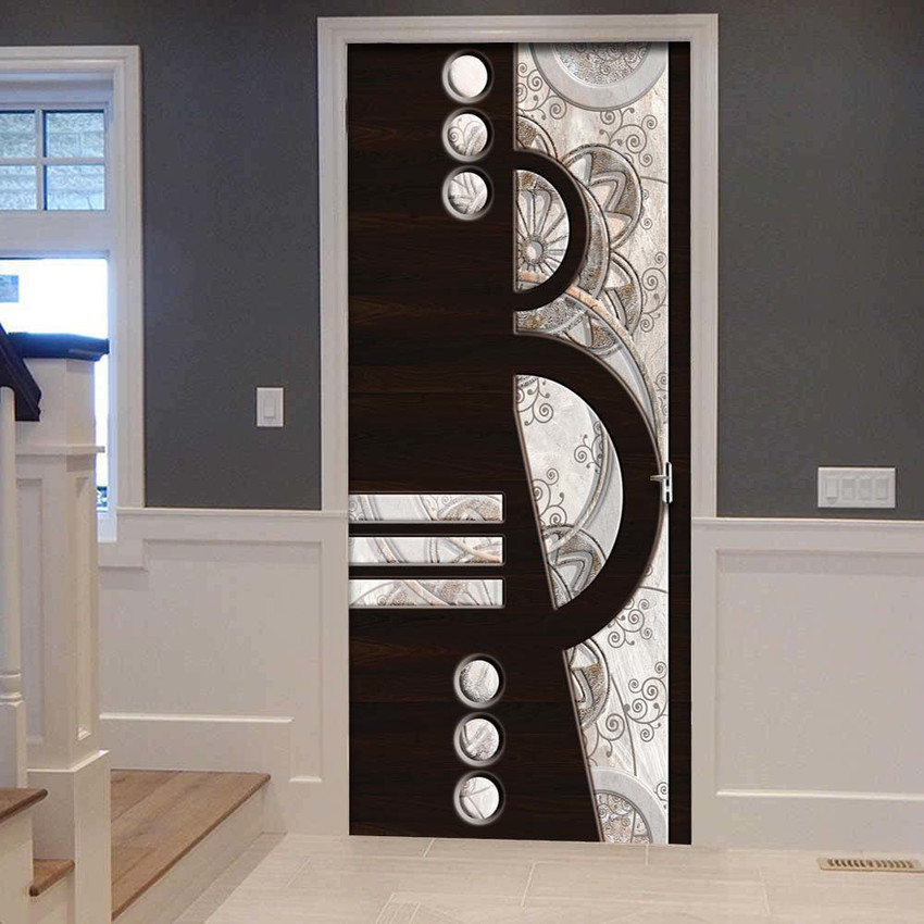 Off white door outlet sticker