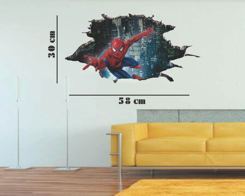 Vinyl Spiderman Sticker · SaraWalterArt · Online Store Powered by Storenvy