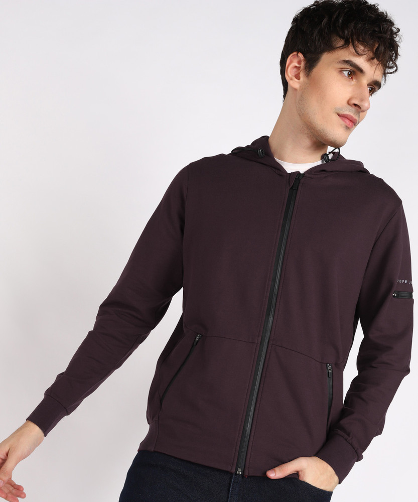 Pepe Jeans Full Sleeve Solid Men Sweatshirt Buy Pepe Jeans Full