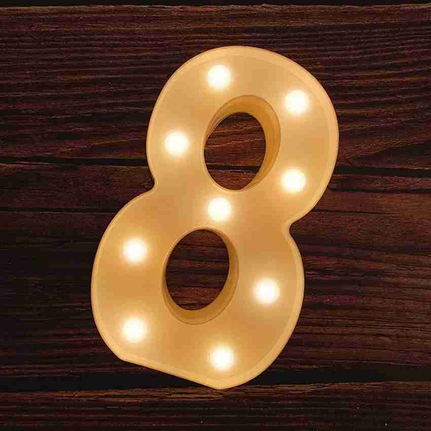 Wall letter hot sale lights