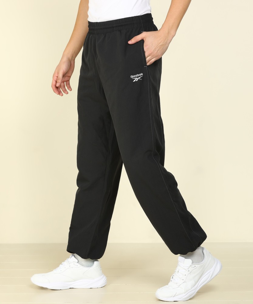 REEBOK CLASSICS Solid Men Black Track Pants - Buy REEBOK CLASSICS