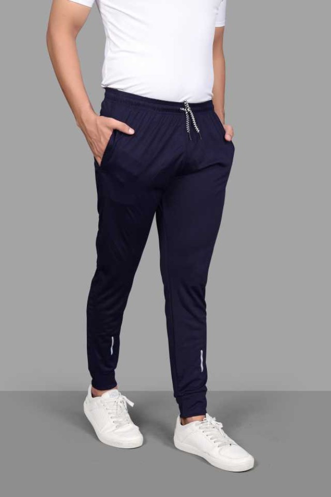 Buy Lycra Color Block Slim Fit Mens Track Pant (Code: C1789872) online from  Telikart Boutique