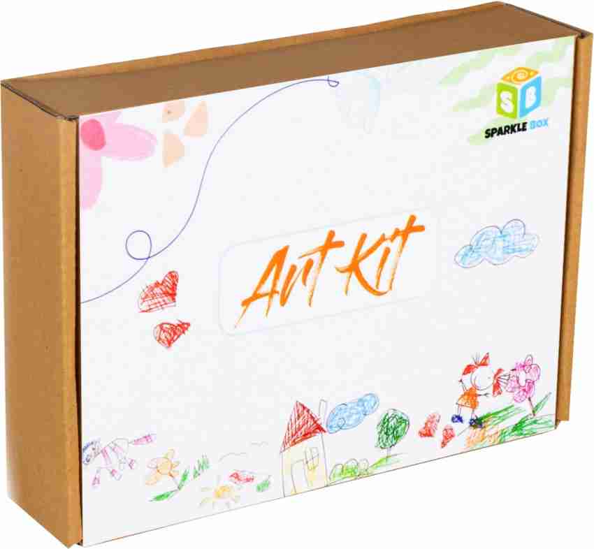 SparkleBox Glass Painting Kit | Toys for 6, 7, 8, 9 Years and Above | Art  and Craft Kit, Make Your Own Framed Glass Painting | Best Birthday Gifts  for