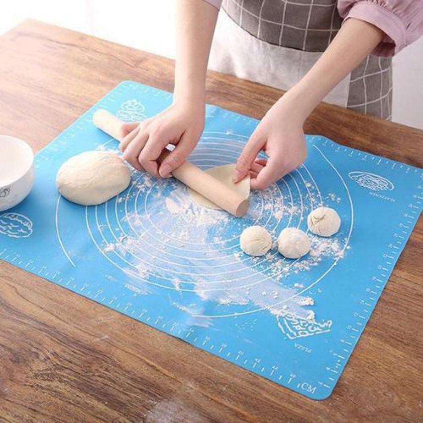 Silicone mat clearance for rolling dough