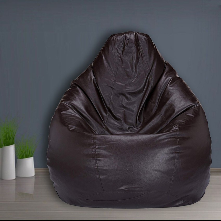 Leather bean bag online price