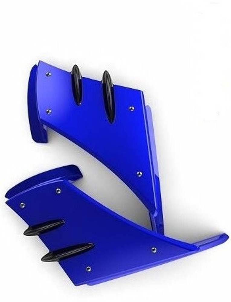 Rtech SAIGA PARTS SPOILER FOR YAMAHA R15 V3 BLUE Bike Fairing