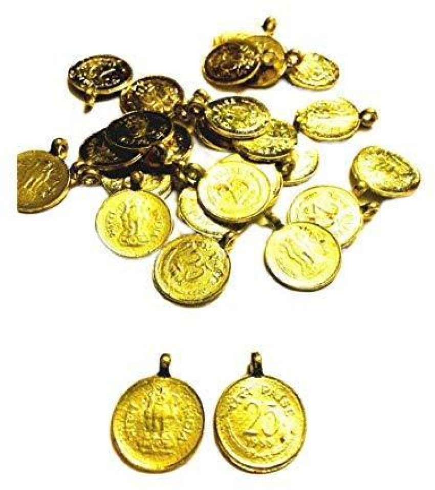 Eerafashionicing Artificial Tribal Coin Metal Buttons Price in