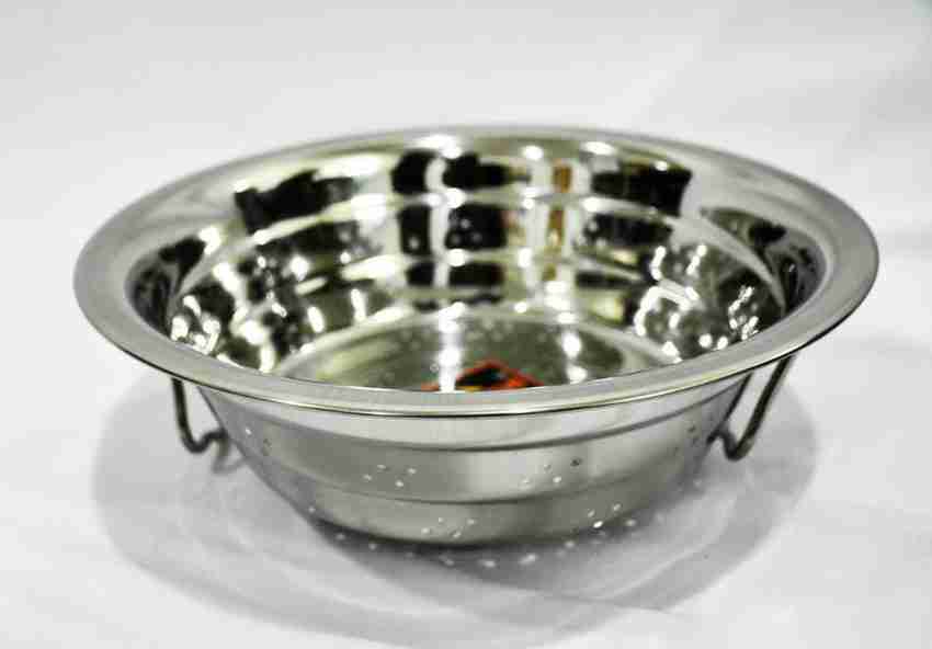 Sonanshi Stainless Steel Colander Strainer with Handle for Fruits