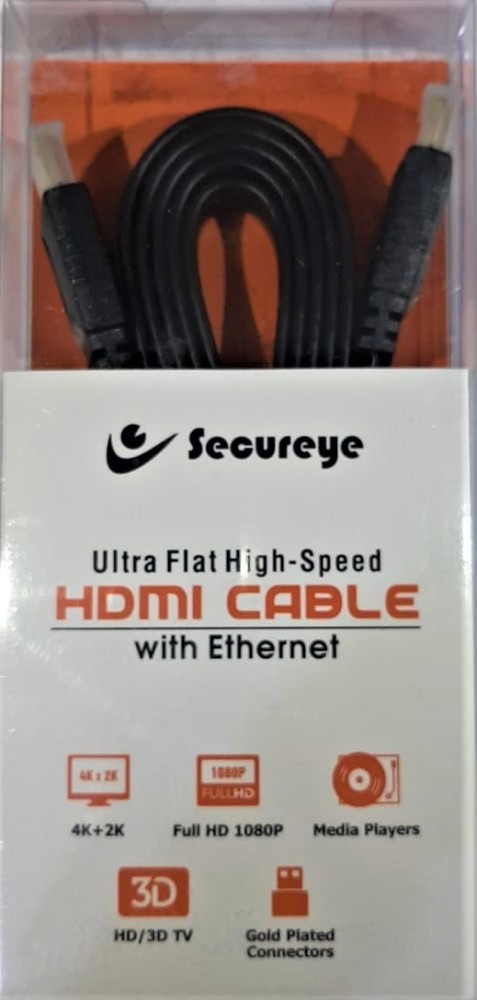 SECUREYE HDMI Cable 1.8 m S-HDF1.8M - SECUREYE 