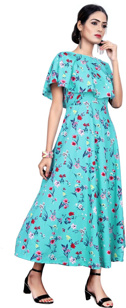 FNCOLLECTION FlaredAline Gown Price in India  Buy FNCOLLECTION  FlaredAline Gown online at Flipkartcom