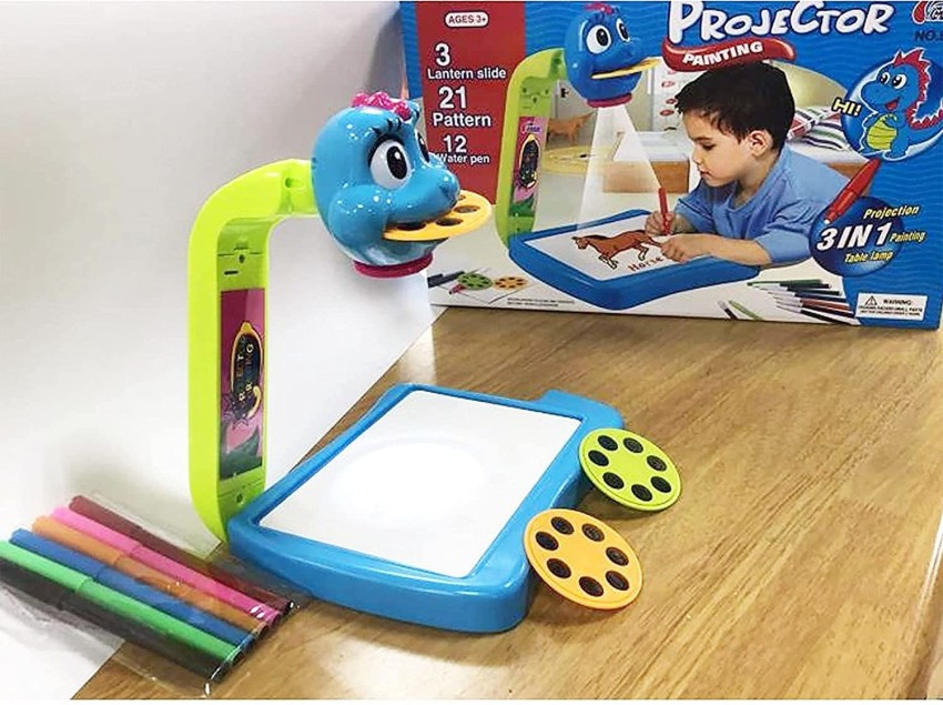 1set Girls toy Mini Drawing Projector Drawing board for Kids